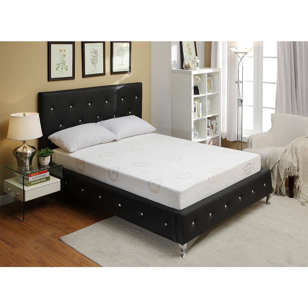 10in Firm Memory Foam Euro Top Queen Mattress - rated 4.6667 stars from 3 reviews