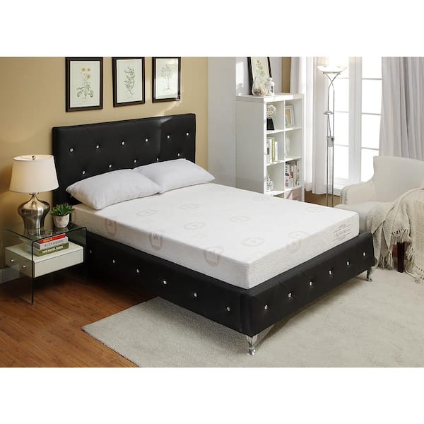 10in. Firm Memory Foam Euro Top Queen Mattress