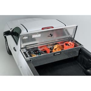 71.36 in. Diamond Plate Aluminum Full Size Crossbed Truck Tool Box