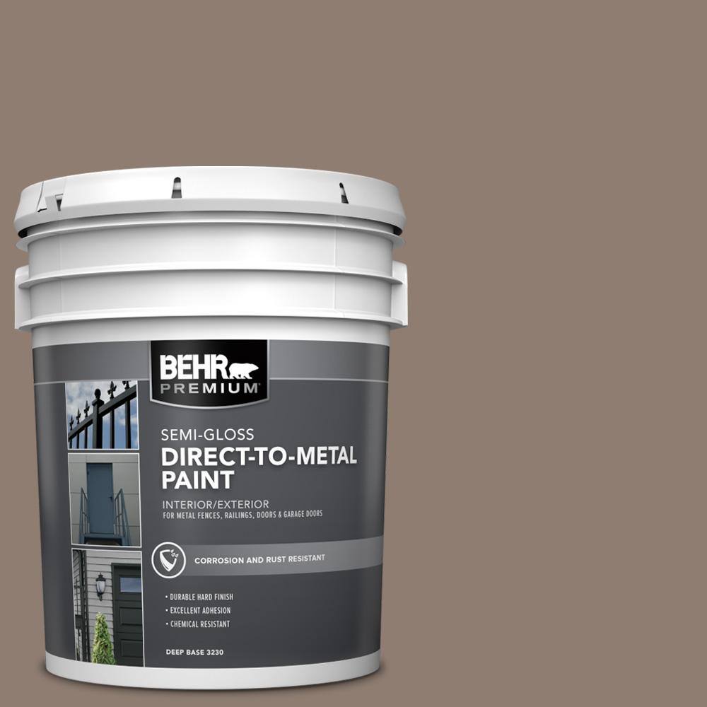 5 gal. #N180-5 Bridle Leather Semi-Gloss Direct to Metal Interior/Exterior Paint price history on PriceWatchPro