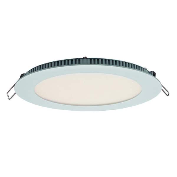 Illume Lighting 6 in. White Integrated LED Recessed Kit