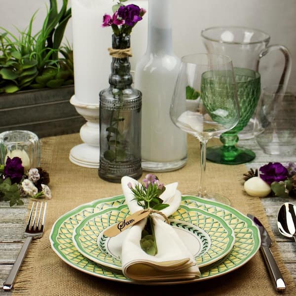 Villeroy & Boch French Multi Garden Orange Porcelain Dinner Plate