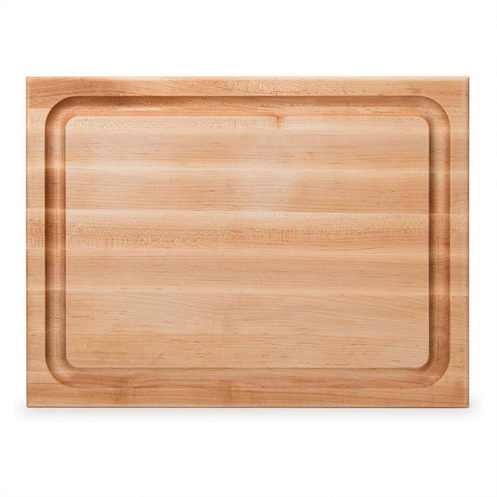 Maple Wood Reversible Cutting Board with Juice Groove