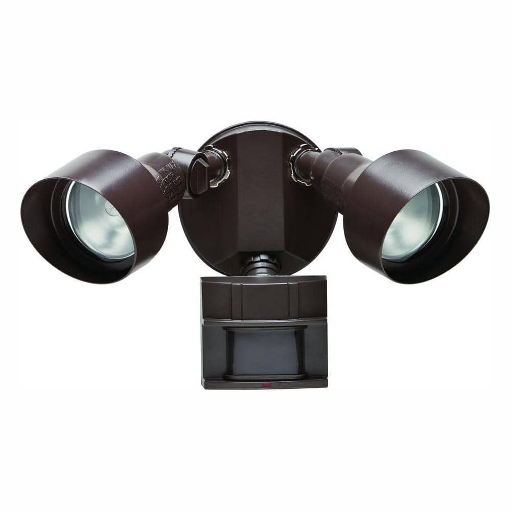 Defiant 110-Degree Bronze Motion Outdoor Security Light DF-5596-BZ