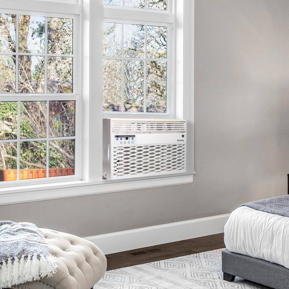 Danby 10,000 BTU White Window Air Conditioner with Remote