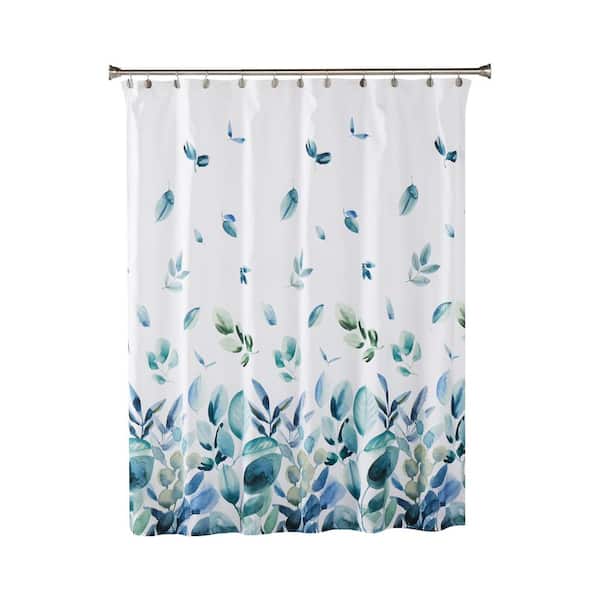 Unbranded Ontario 72 in. Green Shower Curtain