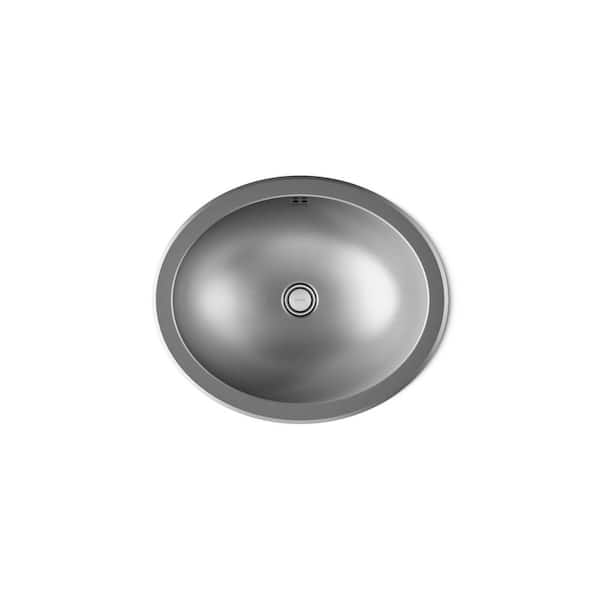 KOHLER Bachata 20 in. x 19.875 in. Undermount Bathroom Sink in