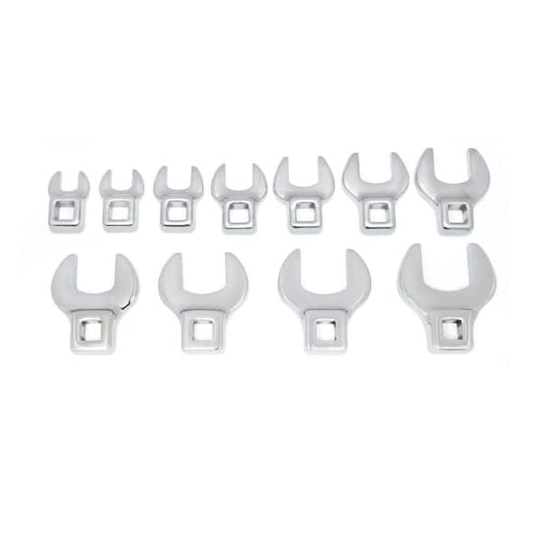 SAE Crowfoot Wrench Set (11-Piece)