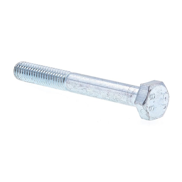 Prime-Line M6-1.0 x 50 mm Class 8.8 Metric Zinc Plated Steel Hex Head Cap Screws (10-Pack)