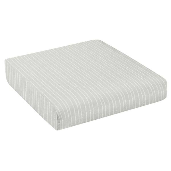 SORRA HOME Outdura Cavo Smoke Square Outdoor Seat Cushion