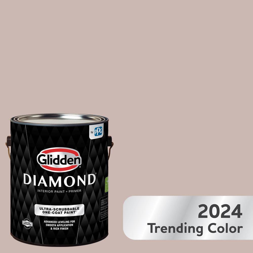Glidden Diamond 1 gal. PPG10154 Subdued UltraFlat Interior Paint with Primer PPG10154D01UF