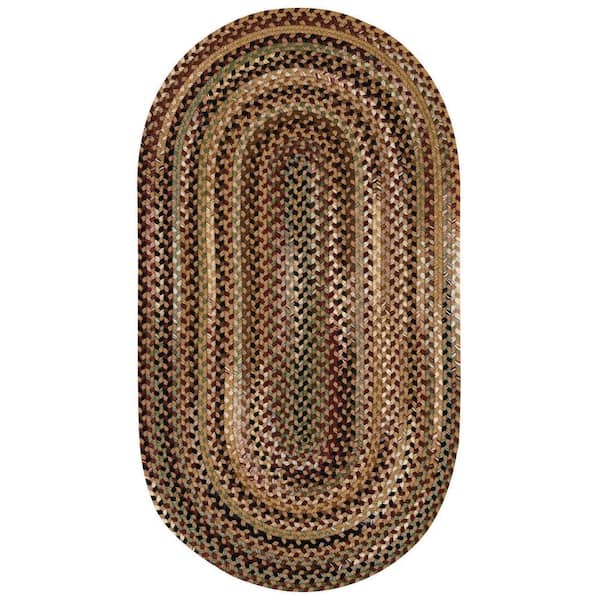 Bangor Sandy Beige 7 ft. x 9 ft. Oval Area Rug