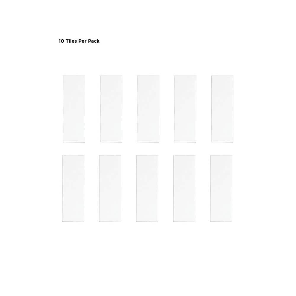 White Subway Peel and Stick Luxury Wall Tiles