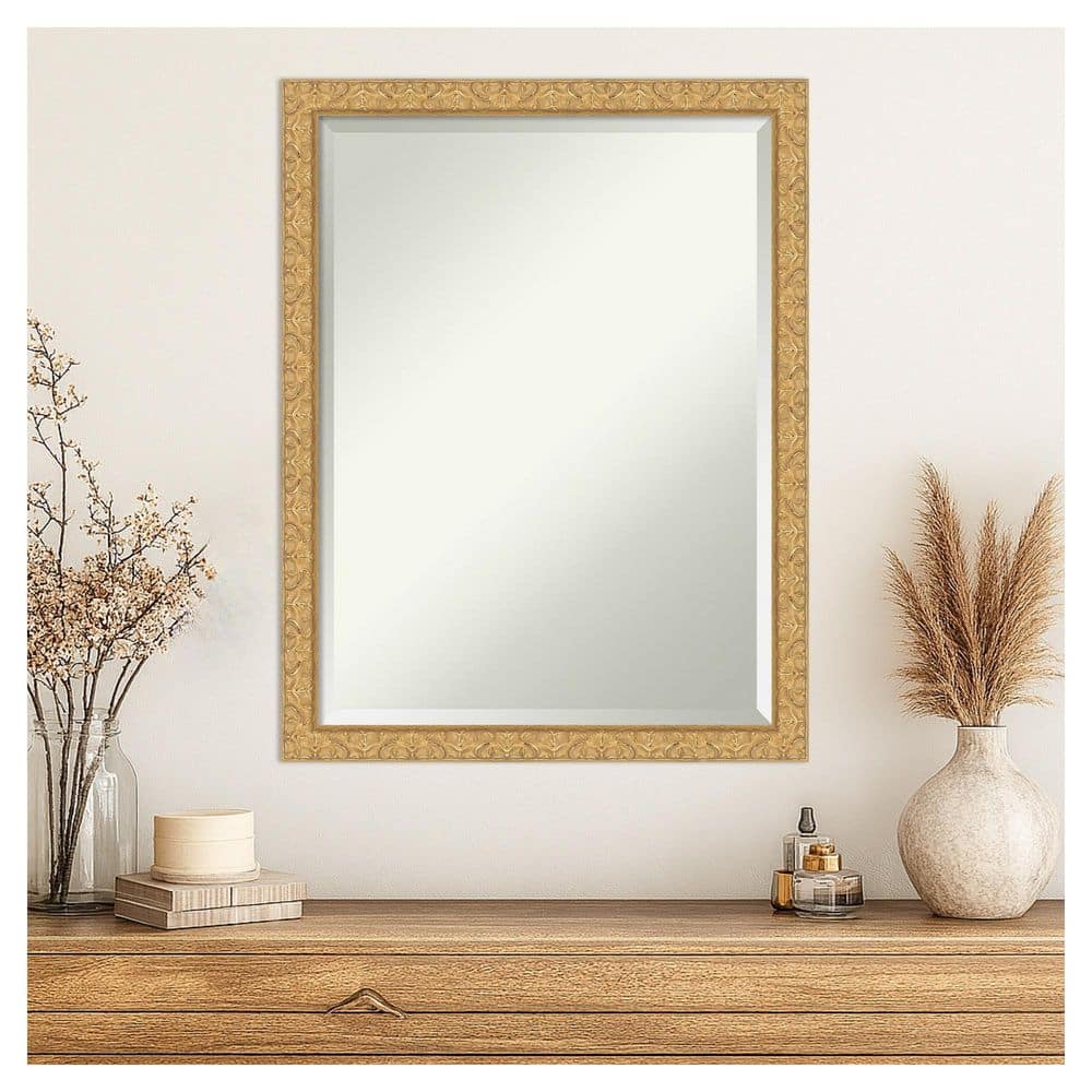 Amanti Art Lila Gold 20.5 in. x 26.5 in. Beveled Traditional