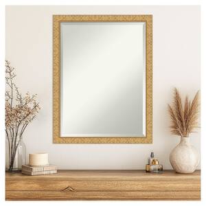 Amanti Art Lila Silver 22.5 in. x 22.5 in. Beveled Traditional