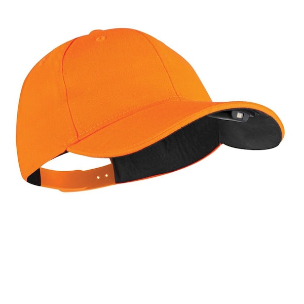 LED Hat Light-POWERCAP Baseball Cap with Light Built in-LED Cap Visor Light with Bright Headlight and IPX4 Rating
