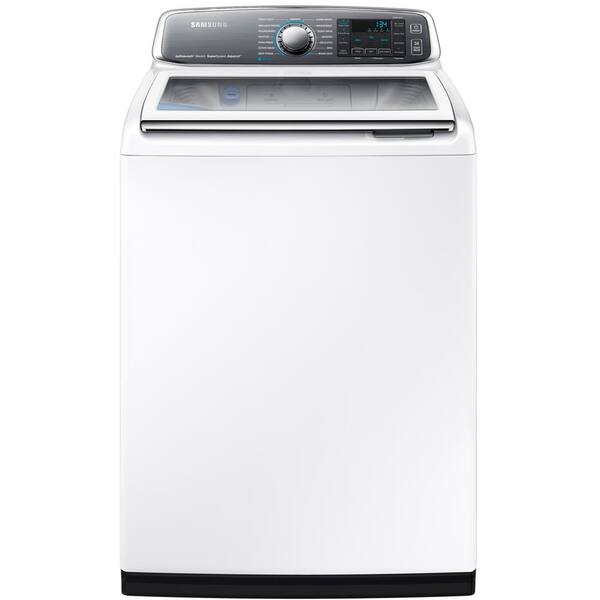 Samsung 5.2 cu. ft. High-Efficiency Top Load Washer with Activewash in White, ENERGY STAR