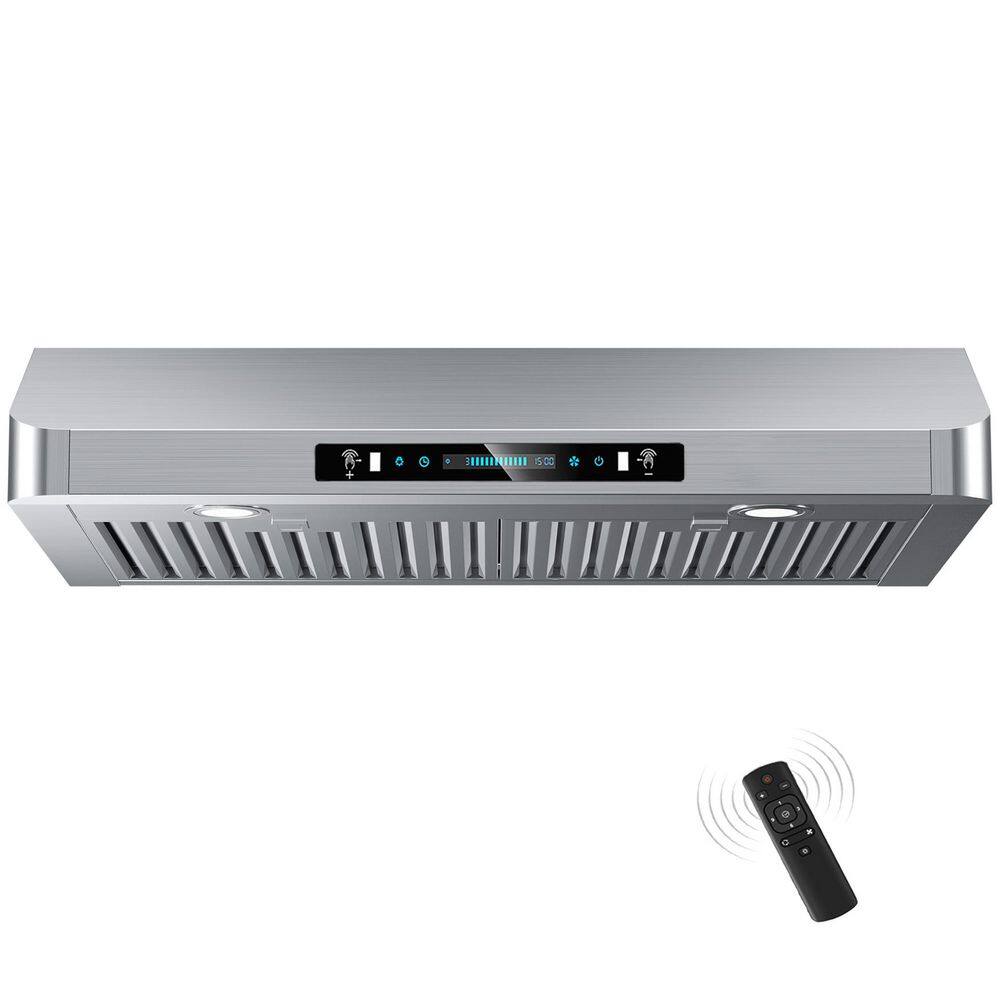 30 in. 400 CFM Ducted Under Cabinet Range Hood in Stainless Steel with 3-Venting Option, Low Noise, Long-Term Warranty price history on PriceWatchPro