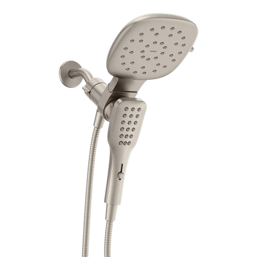 MOEN Verso Square 8-Spray Pattern Dual Wall Mount and