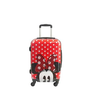 Disney Ful Minnie Mouse Printed Polka Dot 21 in. Luggage Spinner
