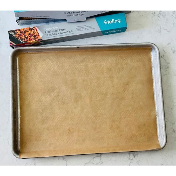 50 Count Parchment Paper Sheets Unbleached Baking Sheets Precut Non-stick  Cake