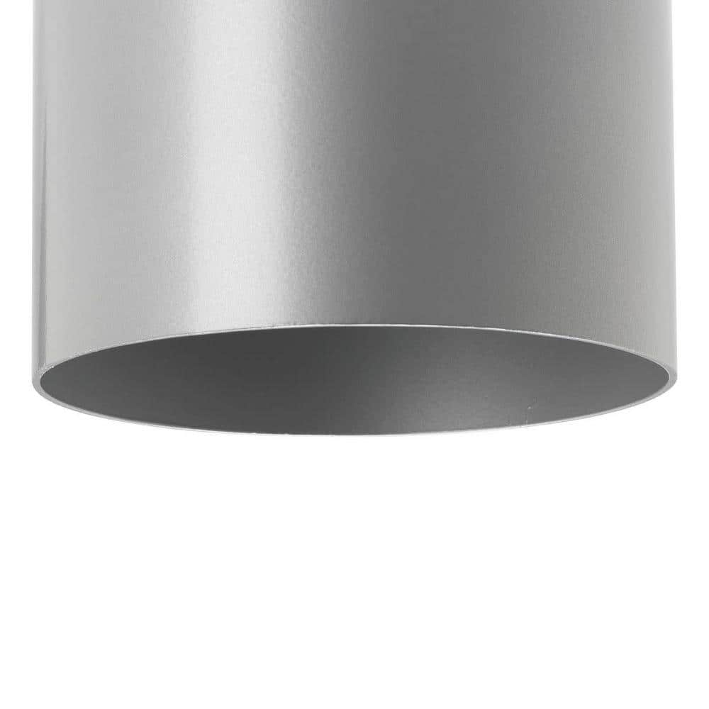 Gray Aluminum Dimmable Cylinder Wall Light