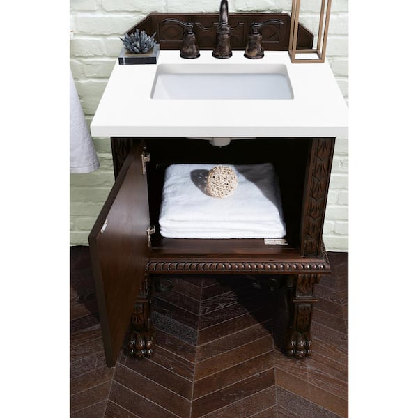 James Martin Vanities Balmoral 26.0 in. W x 23.5 in. D x 34 in. H