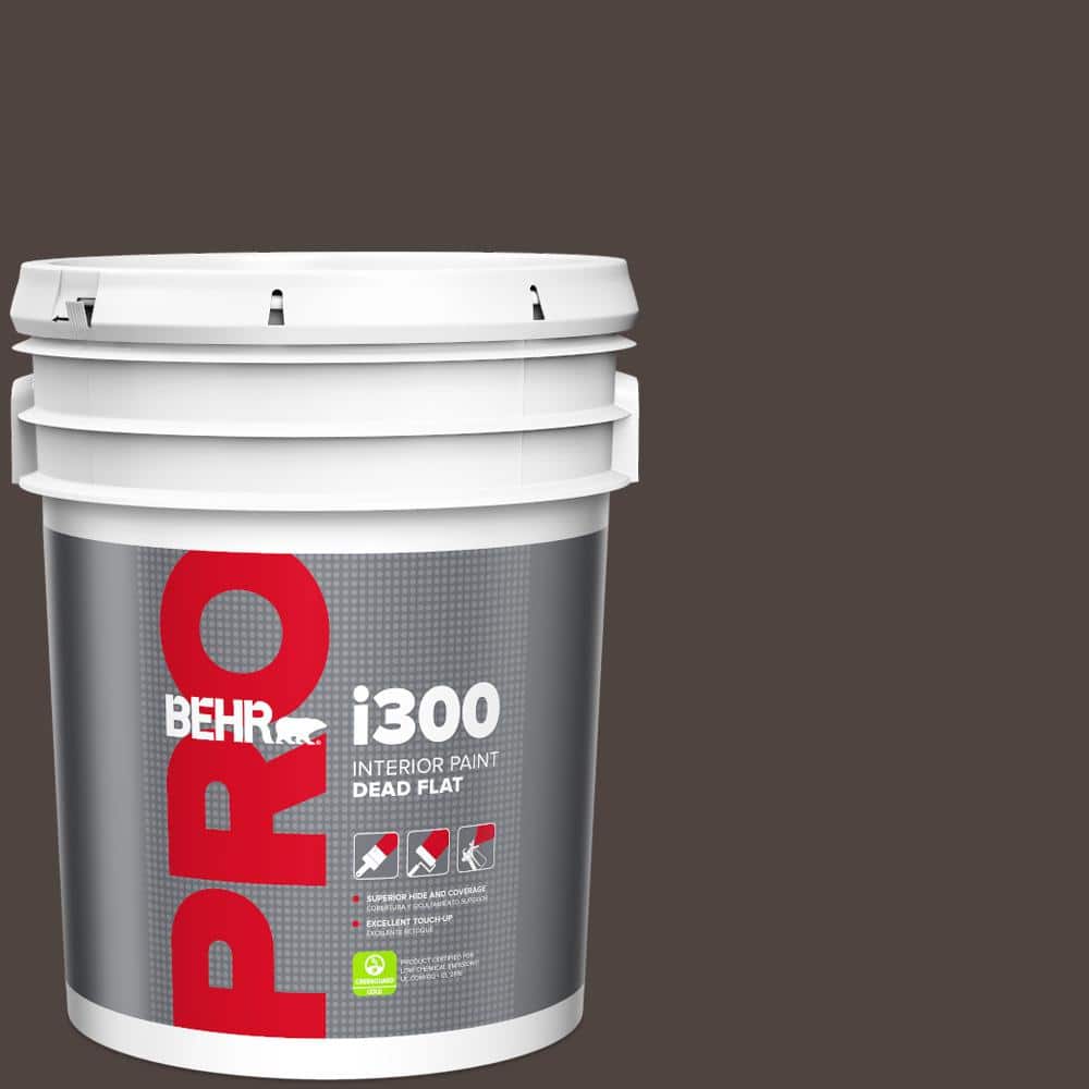 5 gal. #790B-7 Bitter Chocolate Dead Flat Interior Paint price history on PriceWatchPro