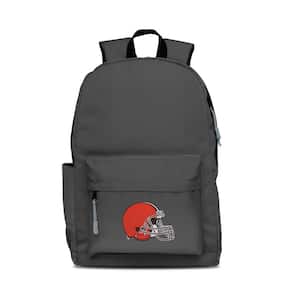 Cleveland Browns 17 in. Gray Campus Laptop Backpack