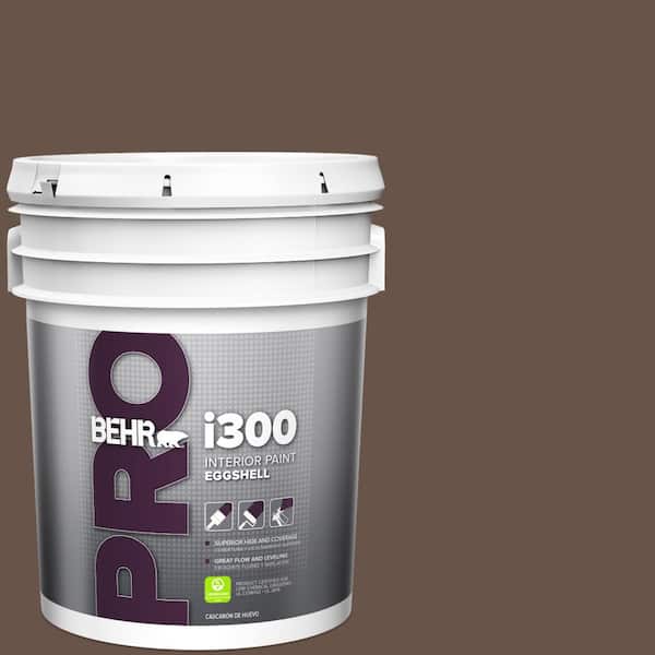 BEHR PRO 5 gal. #BXC-79 Center Earth Eggshell Interior Paint