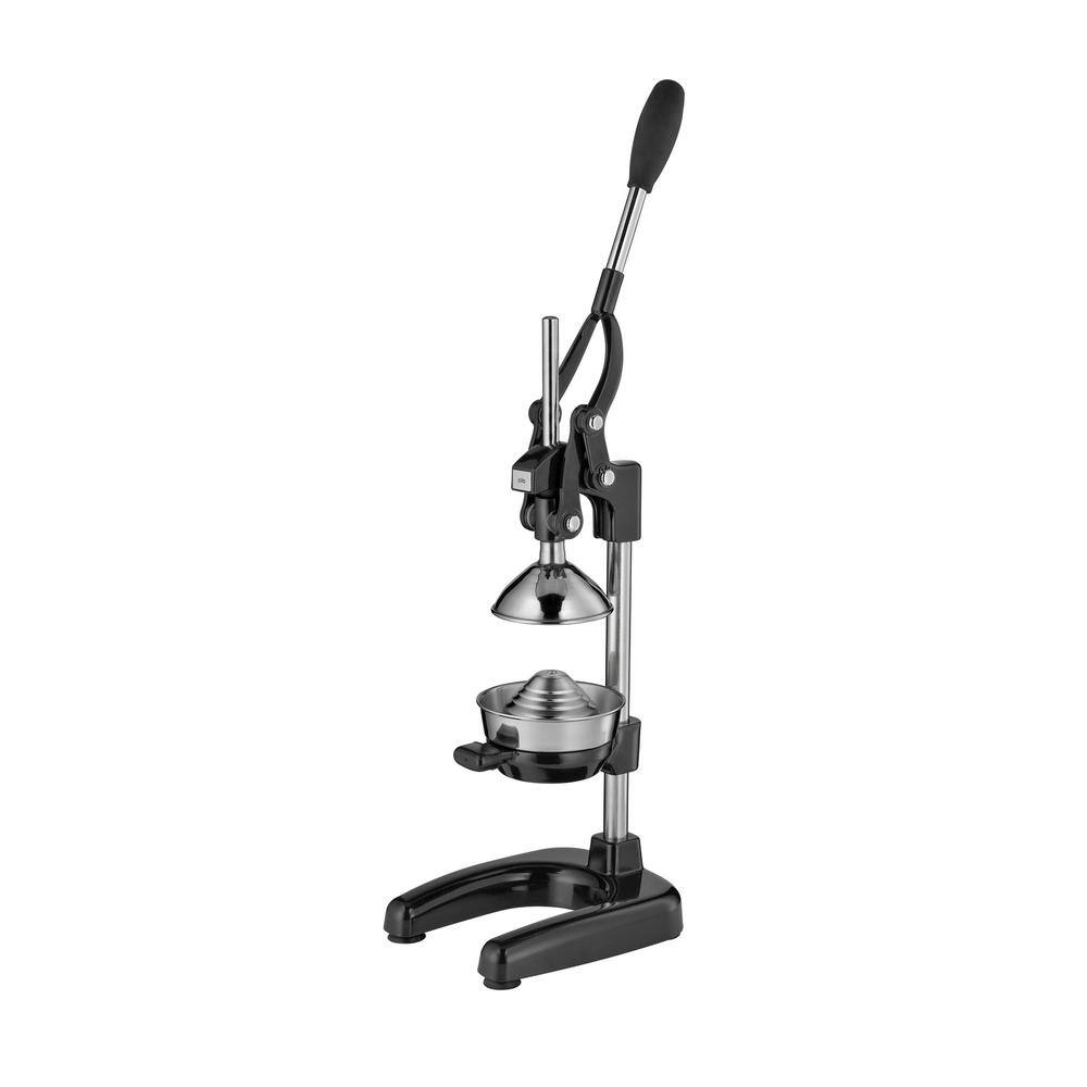 Black and Stainless Steel Professional Citrus Juicer