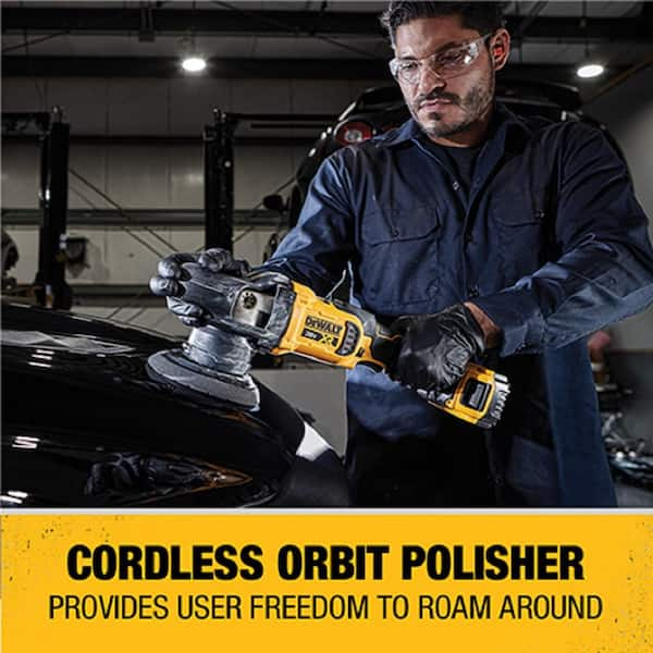 Dewalt rotary polisher discount cordless