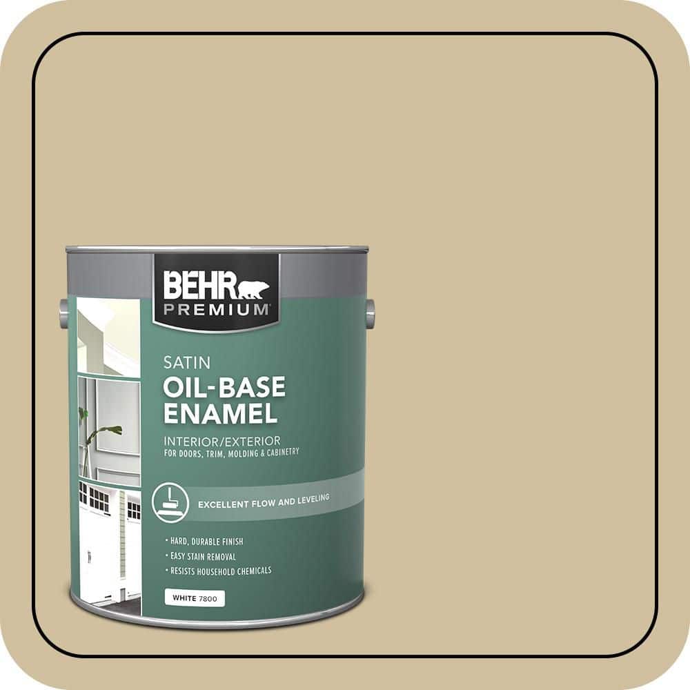 1 gal. #S320-3 Final Straw Oil-Based Satin Enamel Interior/Exterior Paint price history on PriceWatchPro