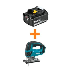 18-Volt LXT Lithium-Ion 6.0 Ah Battery with Bonus 18V LXT Lithium-Ion Cordless Jigsaw (Tool-Only)