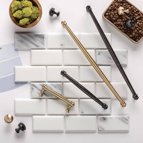 Franklin Brass Simple Modern Square 5-1/16-in Center to Center Matte Black  Rectangular Handle Drawer Pulls (10-Pack) in the Drawer Pulls department at