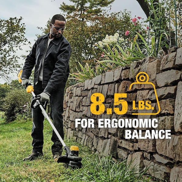 dewalt cordless lawn trimmer