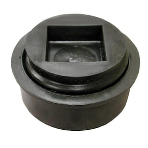 2 in. Size x 0.84 in. Height HDPE (Plastic) Combination Test Plug with Countersunk Head for Schedule 40 DWV Pipe