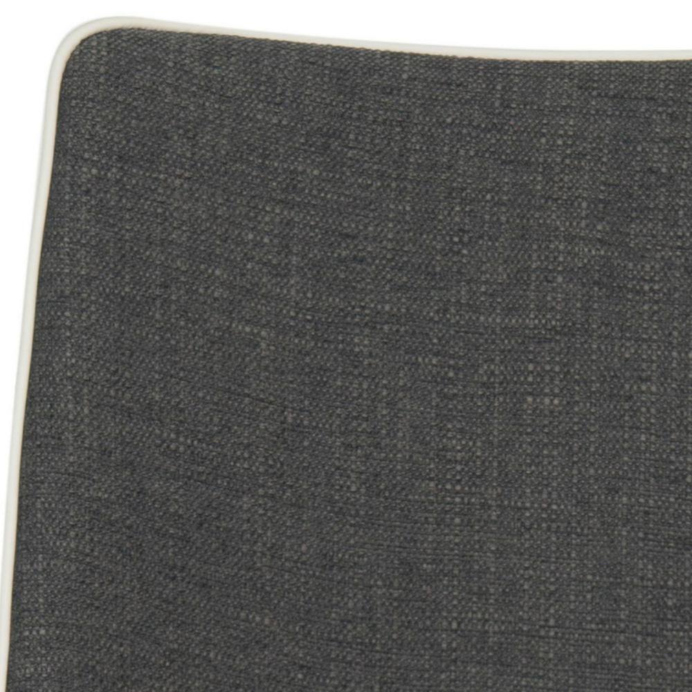 Parkston 18'' Gray Linen Upholstered Side Chair Set