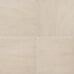 Living Style Beige 24 in. x 24 in. Matte Porcelain Paver Tile (2 Pieces/8 sq. ft./Case)
