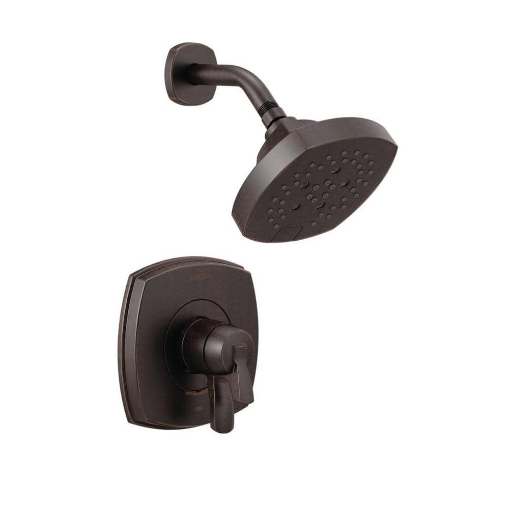 Stryke 1-Handle Wall Mount 5-Spray Shower Faucet Trim Kit in Venetian Bronze (Valve Not Included) price history on PriceWatchPro
