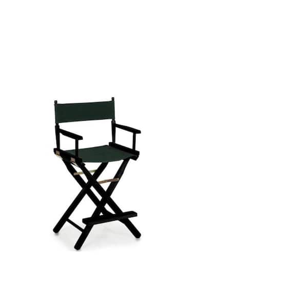 Casual Home Black Wood Folding Director's Chair