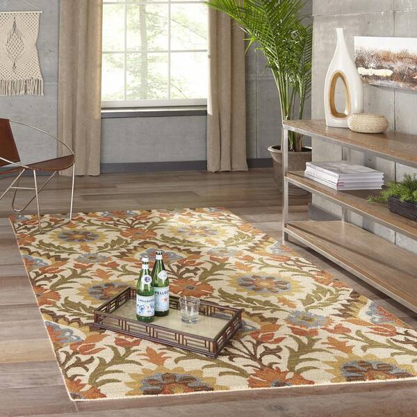 Momeni Tangier Gold 8 ft. x 10 ft. Indoor Area Rug TANGITAN