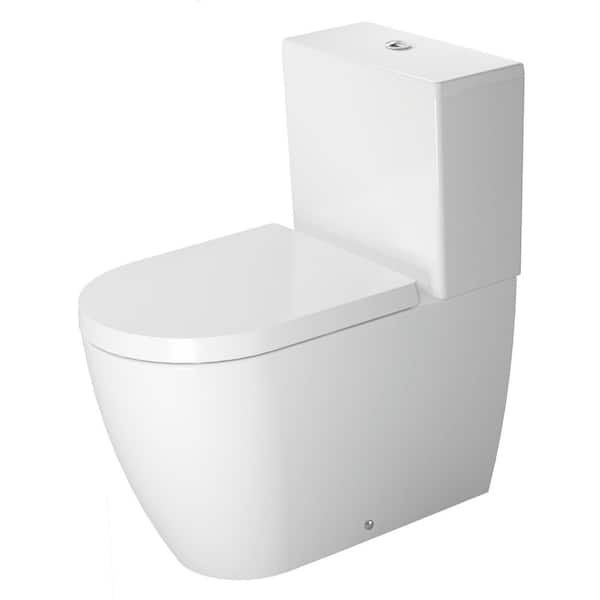 Hertogin Dij Schotel Duravit ME by Starck Elongated Toilet Bowl Only in White 2170090092 - The  Home Depot