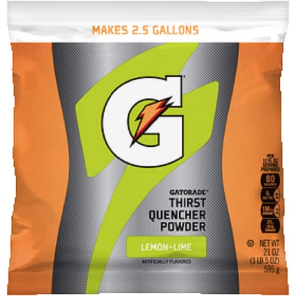 Gatorade Drink Mix, Lemon Lime, 21 oz.