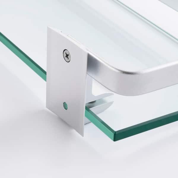 KES (2 Pack) 14 in. W x 2 in. H x 5 in. D Bathroom Aluminum
