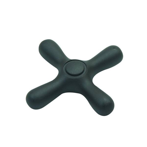 BrassCraft Replacement Cross Handle for Multi-Turn Water Valve in Oil Rubbed Bronze
