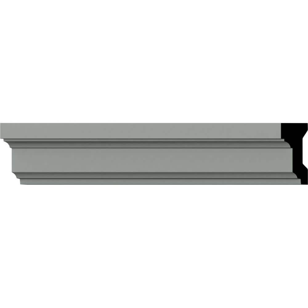 Monique 94.5" White Urethane Chair Rail Molding