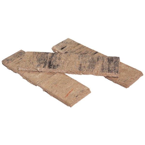 8 in. x 2.25 in. x 0.44 in. Concrete Americana Wheat Thin Brick Veneer