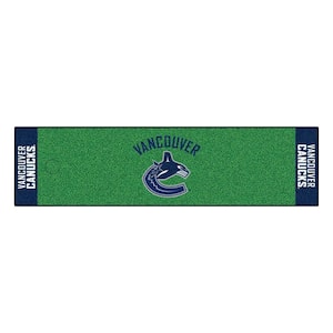 NHL Vancouver Canucks 1 ft. 6 in. x 6 ft. Indoor 1-Hole Golf Practice Putting Green
