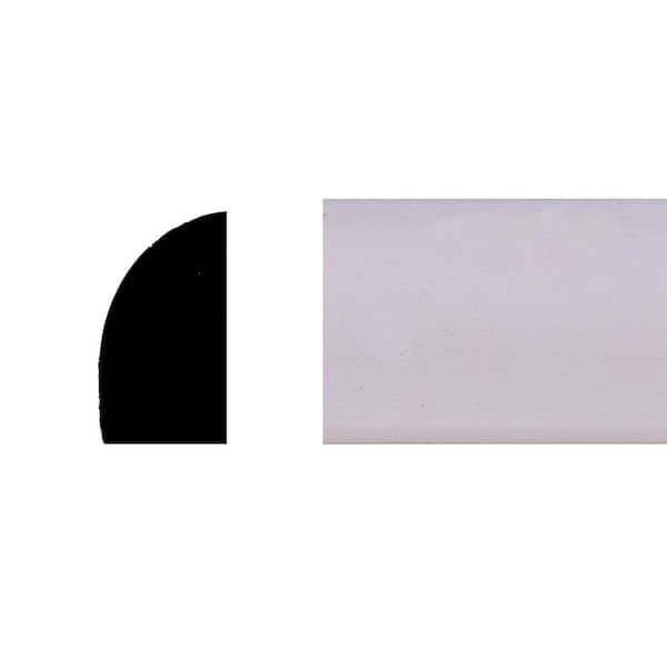 Builders Choice WM129 7/16 in. x 11/16 in. Primed Finger-Jointed Wood Base Shoe Moulding